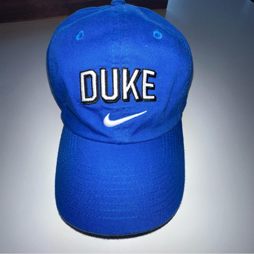 Nike Duke Blue Hat One Size Adjustable Back